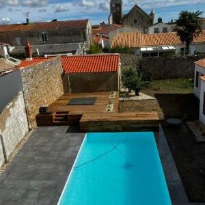 Dallage Rock photo réalisation chantier