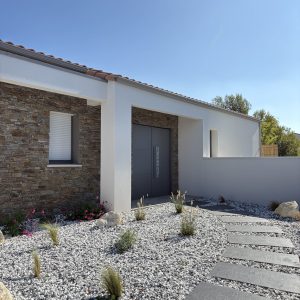 image d'une entrée de maison